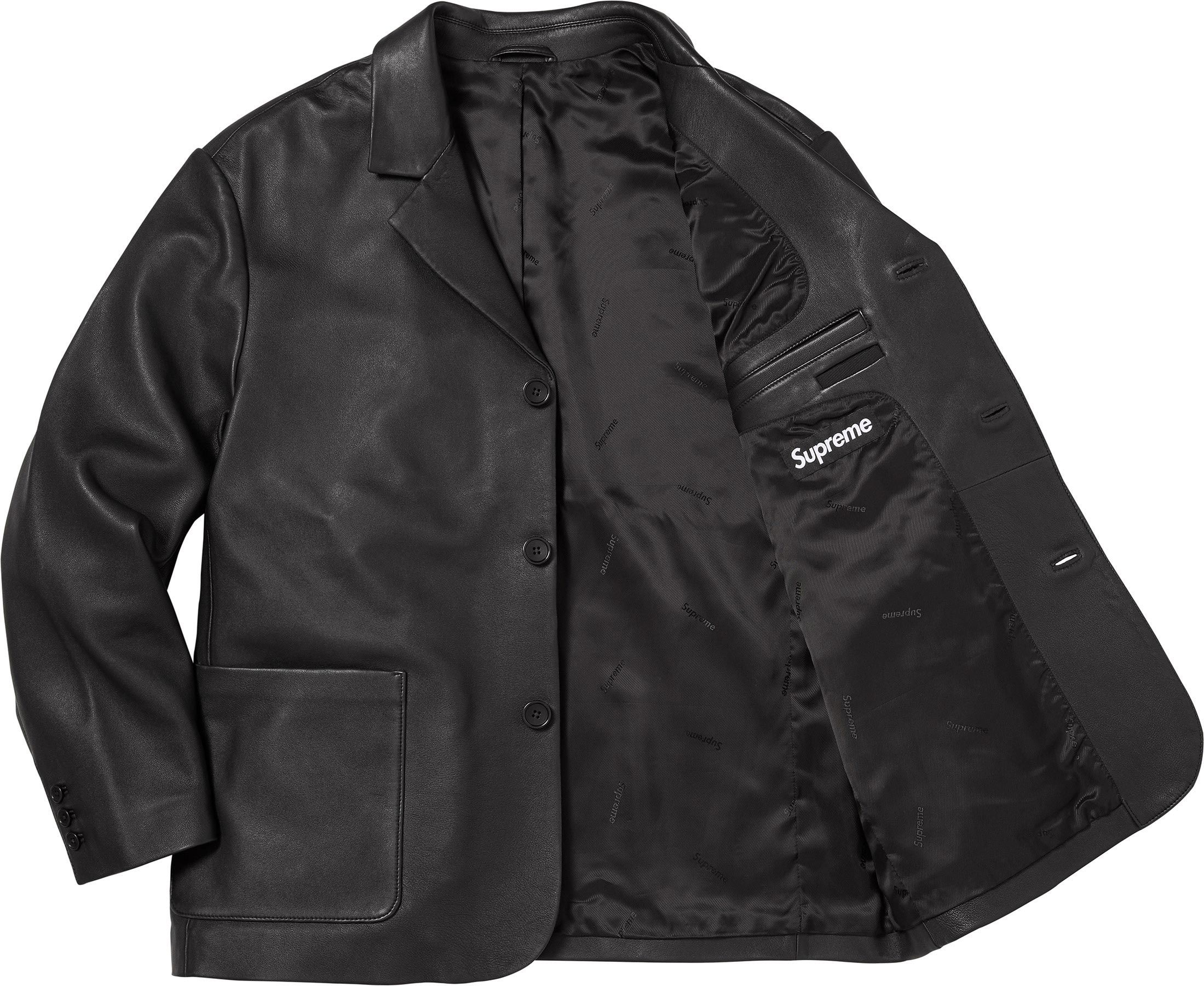 Leather Blazer view 3